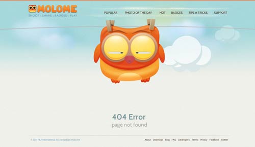 ارور 404 نباید باعث ناراحتی بازدید کننده شود
