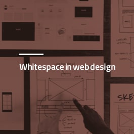 تکنیک فضای خالی در طراحی سایت