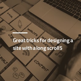 ۵ ترفند عالی برای طراحی سایت با اسکرول طولانی